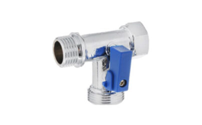 Краны двух- и трехпроходные для подключения стиральной машины