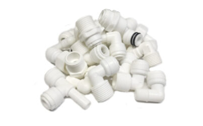 Полипропиленовые фитинги: муфты, углы, тройники, американки, краны, фланцы, заглушки и многое другое