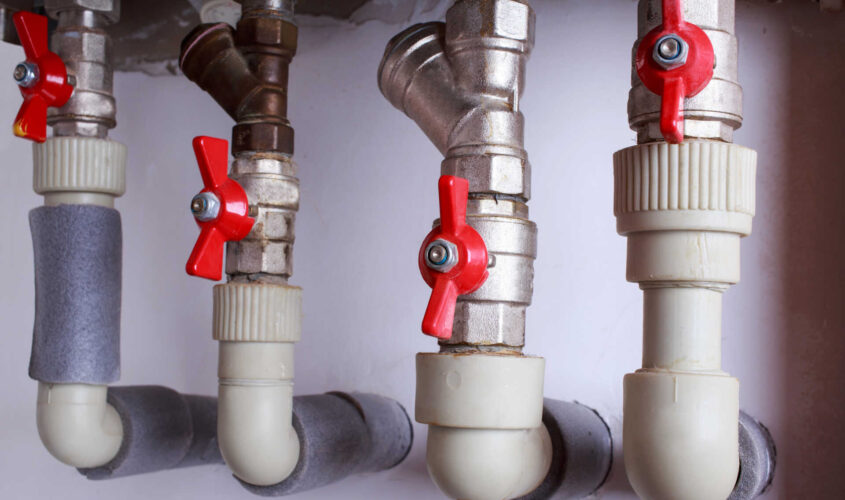 heater system with taps